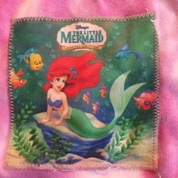 New! Disney Little mermaid tie dye shirt 24 months - Picture 1 of 4